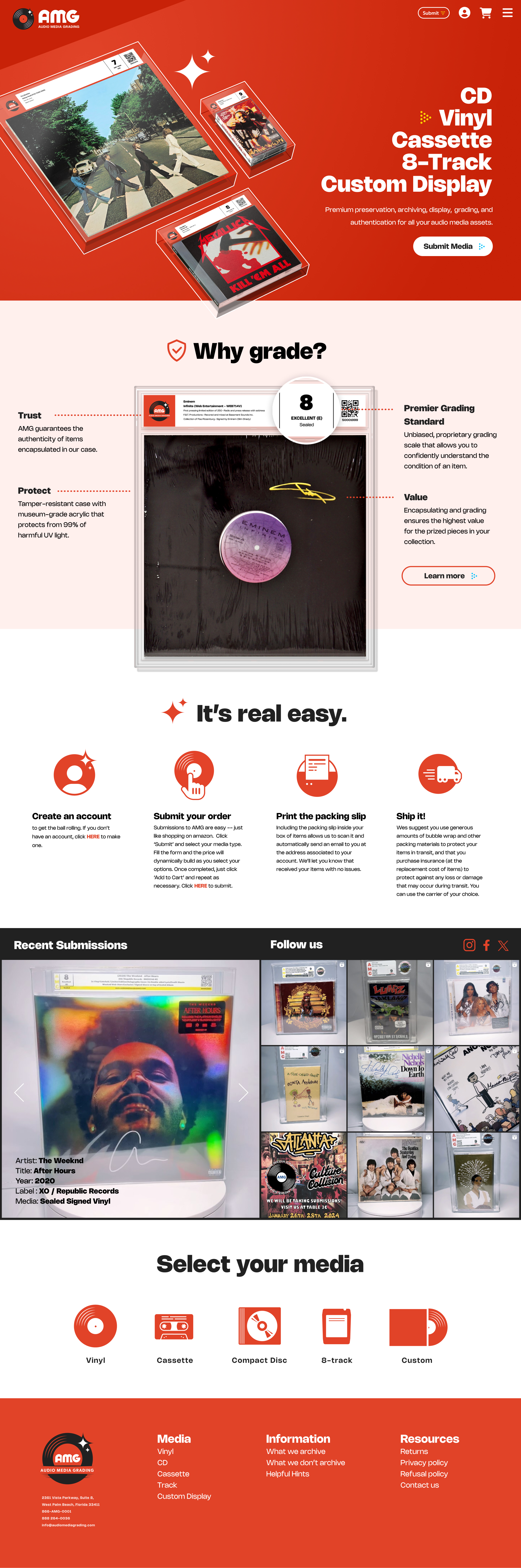 amg homepage