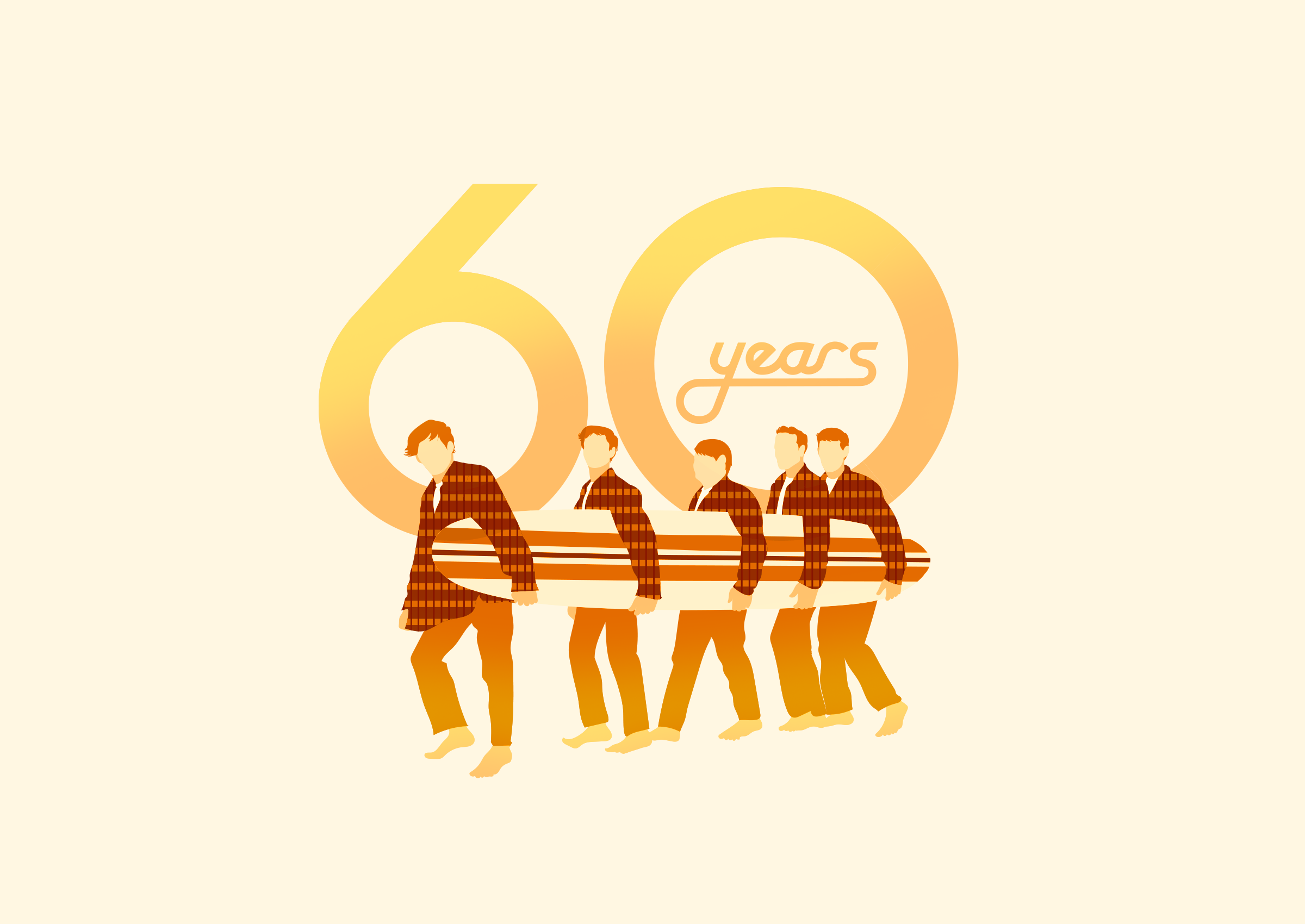 Beach Boys 60th Logo