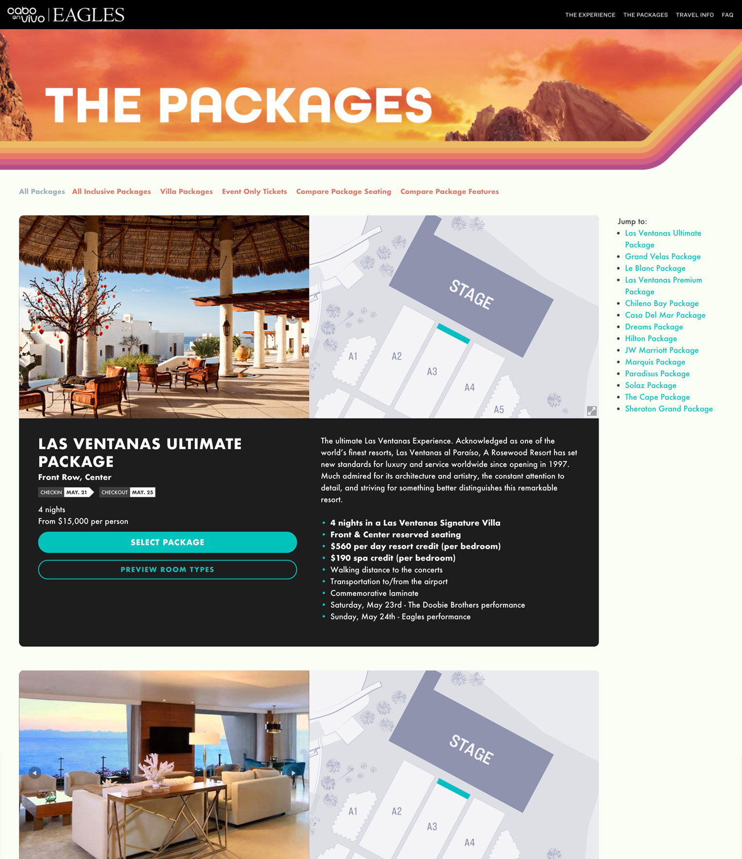 Packages Page