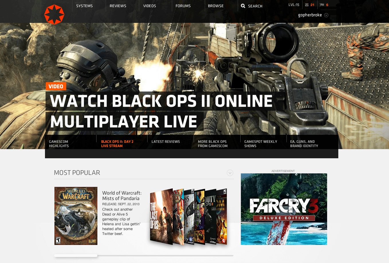 Homepage Above Fold