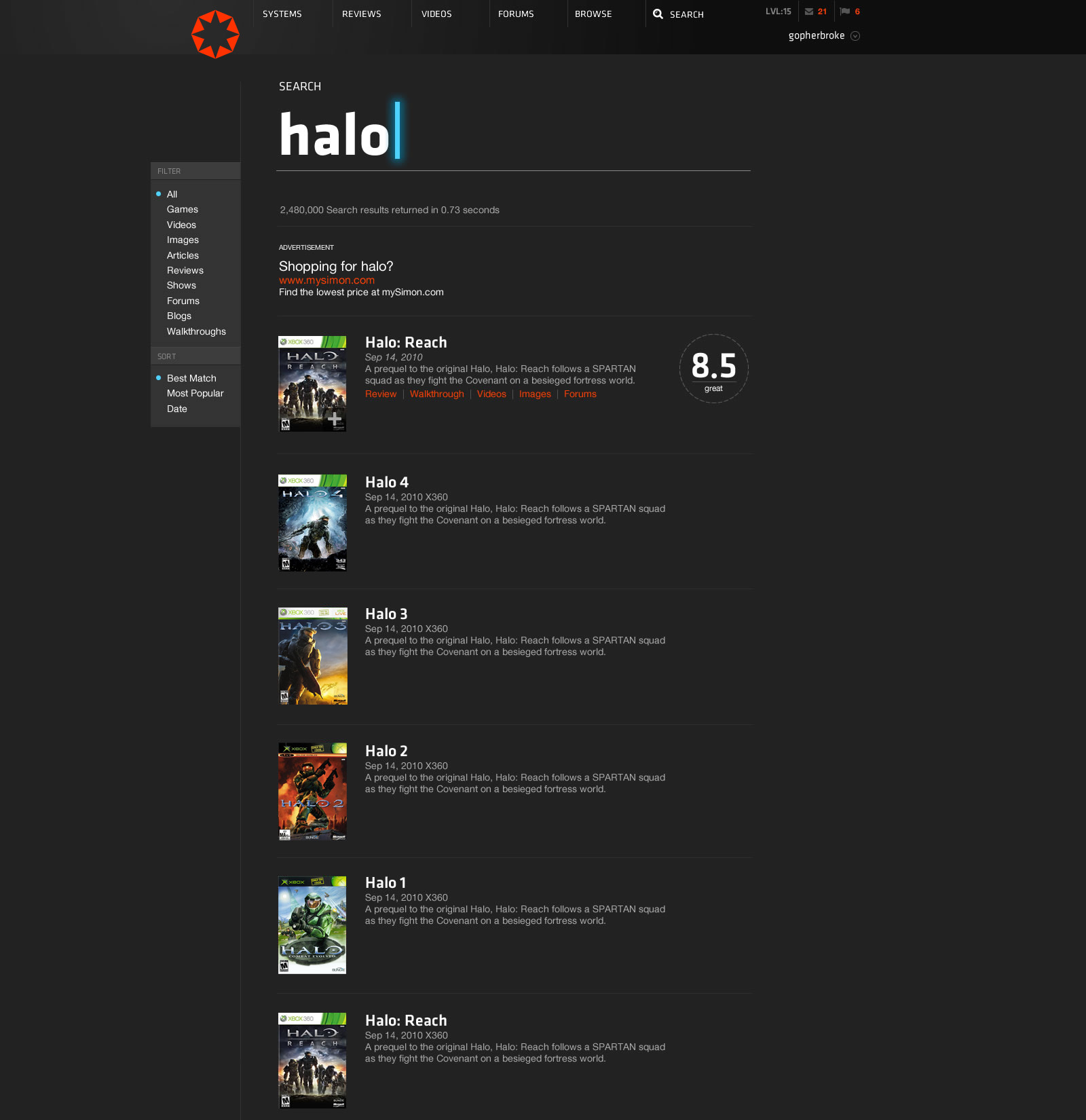 App screenshot