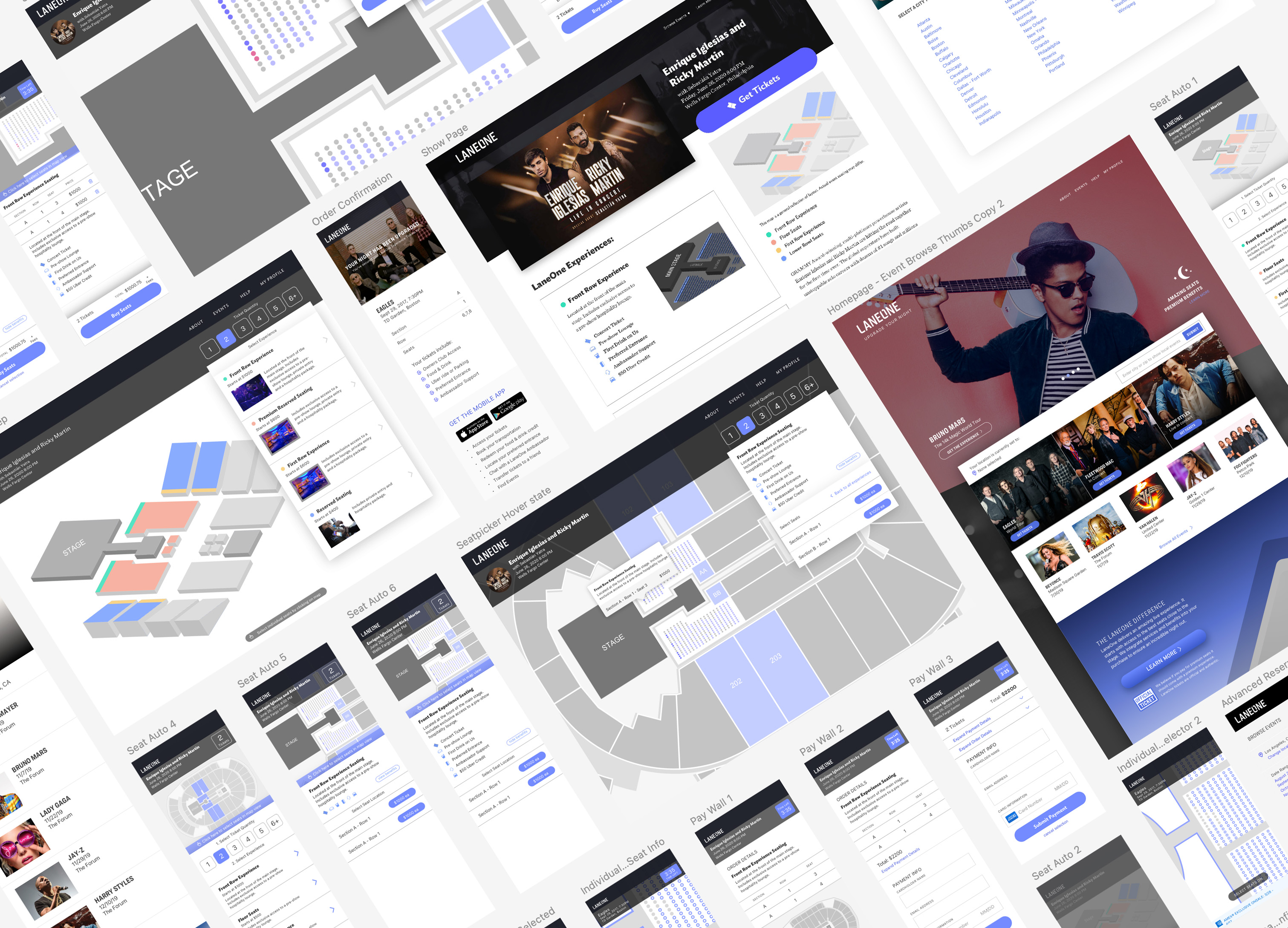 Ticket Pages Background